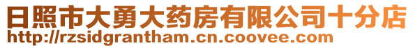 日照市大勇大藥房有限公司十分店