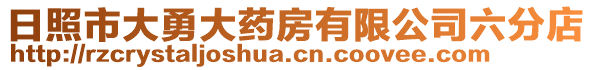 日照市大勇大藥房有限公司六分店
