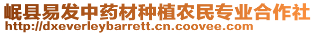 岷縣易發(fā)中藥材種植農(nóng)民專業(yè)合作社