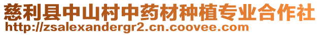 慈利縣中山村中藥材種植專業(yè)合作社