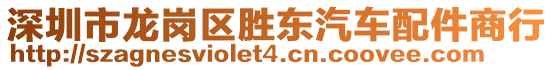 深圳市龍崗區(qū)勝東汽車配件商行