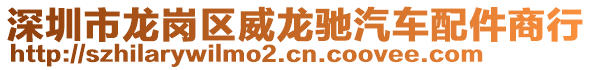 深圳市龍崗區(qū)威龍馳汽車(chē)配件商行