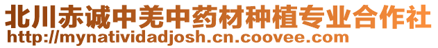 北川赤誠中羌中藥材種植專業(yè)合作社