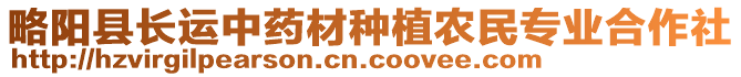 略陽縣長(zhǎng)運(yùn)中藥材種植農(nóng)民專業(yè)合作社