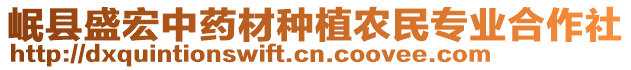 岷縣盛宏中藥材種植農(nóng)民專業(yè)合作社