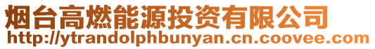 煙臺高燃能源投資有限公司