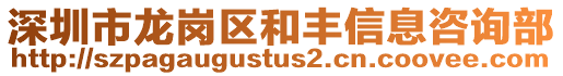 深圳市龍崗區和豐信息咨詢部