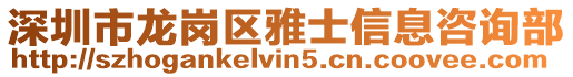 深圳市龍崗區雅士信息咨詢部