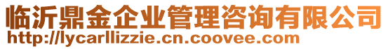 臨沂鼎金企業(yè)管理咨詢有限公司