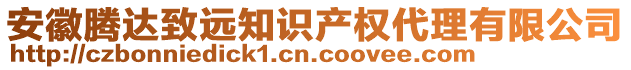 安徽騰達(dá)致遠(yuǎn)知識(shí)產(chǎn)權(quán)代理有限公司