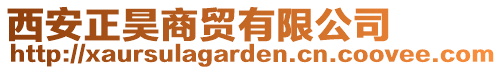 西安正昊商貿有限公司