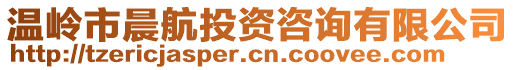 溫嶺市晨航投資咨詢有限公司