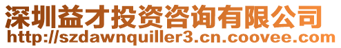 深圳益才投資咨詢有限公司