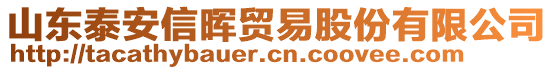 山東泰安信暉貿(mào)易股份有限公司