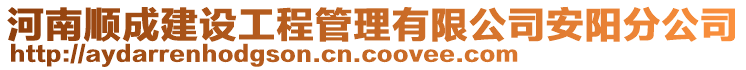 河南順成建設(shè)工程管理有限公司安陽(yáng)分公司