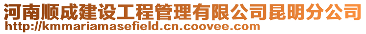 河南順成建設(shè)工程管理有限公司昆明分公司