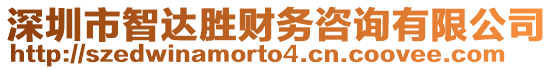 深圳市智達勝財務咨詢有限公司