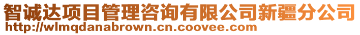 智誠(chéng)達(dá)項(xiàng)目管理咨詢有限公司新疆分公司