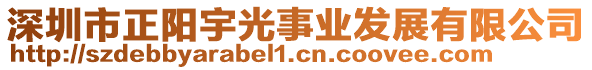 深圳市正陽(yáng)宇光事業(yè)發(fā)展有限公司