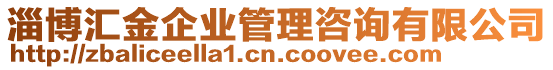 淄博匯金企業(yè)管理咨詢有限公司