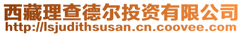 西藏理查德?tīng)柾顿Y有限公司