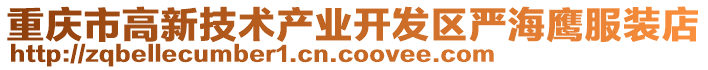 重慶市高新技術(shù)產(chǎn)業(yè)開(kāi)發(fā)區(qū)嚴(yán)海鷹服裝店