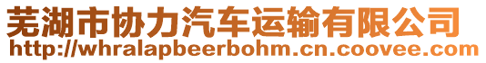 蕪湖市協(xié)力汽車(chē)運(yùn)輸有限公司