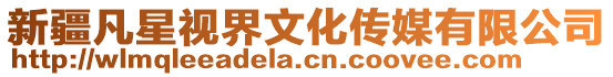 新疆凡星視界文化傳媒有限公司