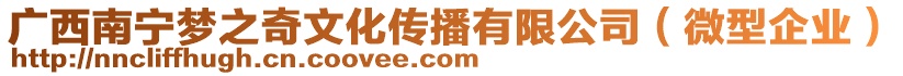 廣西南寧夢之奇文化傳播有限公司(微型企業(yè))