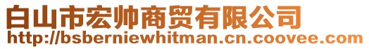 白山市宏帅商贸有限公司