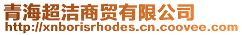 青海超潔商貿有限公司
