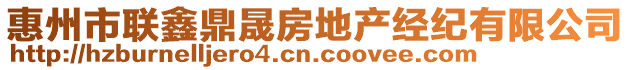 惠州市聯(lián)鑫鼎晟房地產(chǎn)經(jīng)紀(jì)有限公司