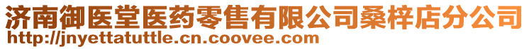 濟南御醫(yī)堂醫(yī)藥零售有限公司桑梓店分公司