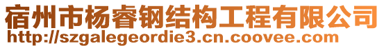 宿州市楊睿鋼結構工程有限公司