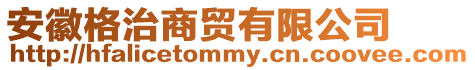 安徽格治商貿有限公司