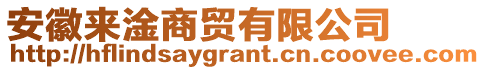 安徽來淦商貿有限公司