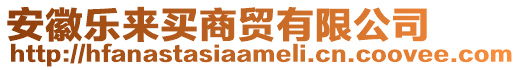 安徽樂(lè)來(lái)買商貿(mào)有限公司