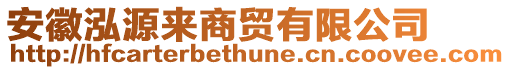 安徽泓源來商貿有限公司