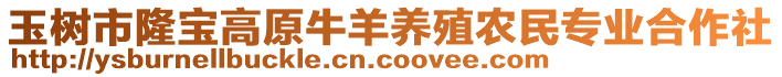 玉樹(shù)市隆寶高原牛羊養(yǎng)殖農(nóng)民專(zhuān)業(yè)合作社