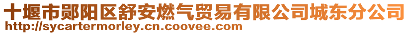 十堰市鄖陽區(qū)舒安燃氣貿(mào)易有限公司城東分公司