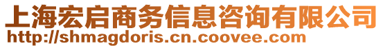 上海宏啟商務(wù)信息咨詢有限公司