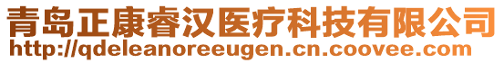 青島正康睿漢醫(yī)療科技有限公司