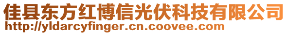 佳縣東方紅博信光伏科技有限公司