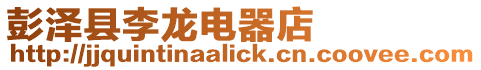 彭澤縣李龍電器店