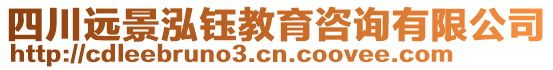 四川遠景泓鈺教育咨詢有限公司