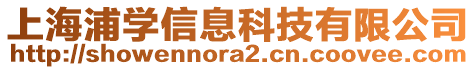 上海浦學(xué)信息科技有限公司