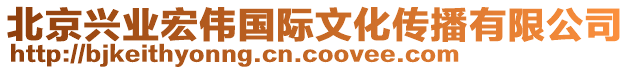 北京興業(yè)宏偉國際文化傳播有限公司