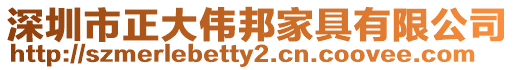 深圳市正大偉邦家具有限公司