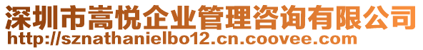 深圳市嵩悅企業管理咨詢有限公司