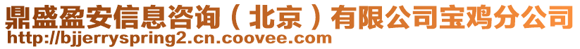 鼎盛盈安信息咨詢（北京）有限公司寶雞分公司